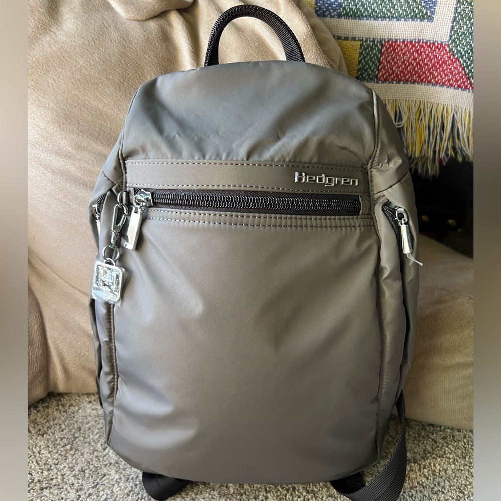 Hedgren EUC Taupe Backpack